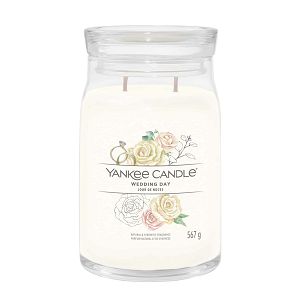 Svijeće mirisna Yankee Candle Signature Large Wedding Day 1701378E (gori do 90sati)