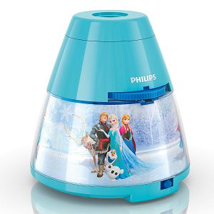 Svjetiljka LED Noćno svjetlo sa projektorom za dječju sobu 2u1 FROZEN Philips