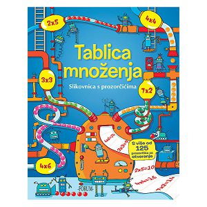 Tablica množenja - slikovnica s prozorčićima