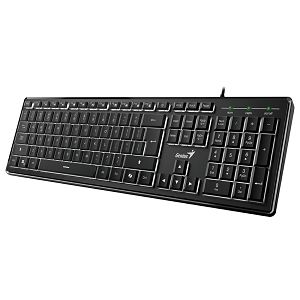 TASTATURA Genius SlimStar 820 žičana,USB,crna 261278