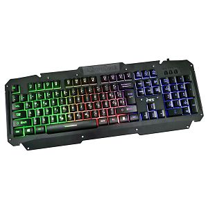 TASTATURA MS FLARE, USB, LED, 3 boje osvjetljenja, 12 multimedijskih tipki