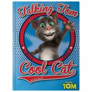 Teka tvrdi uvez A4 karo 96L 80g Talking Tom Cool Cat