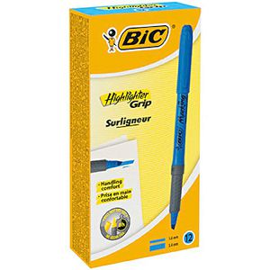 Tekst marker BIC GRIP plavi 811931