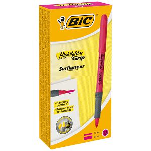 Tekst marker BIC GRIP rozi 811934