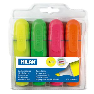 Tekst Marker Milan Fluo 4.8mm 4/1