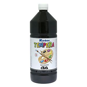 Tempera 1000ml boca KARBON crna