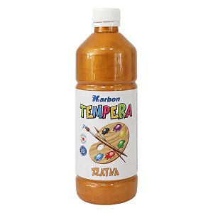 Tempera 1000ml boca KARBON zlatna