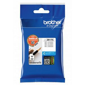 Tinta BROTHER LC-3617C plava Original, ispis 550str.