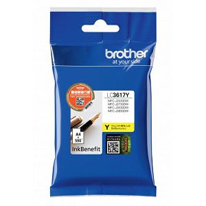 Tinta BROTHER LC-3617Y žuti Original, ispis 550str.