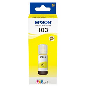 Tinta Epson T00S4 103Y žuta tinta Original, 65ml