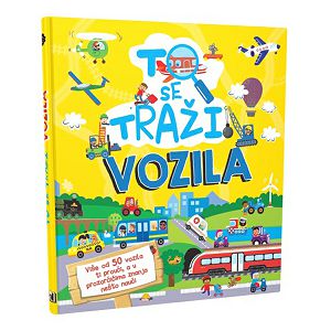 To se traži - Vozila - Slikovnica s prozorčićima 07406-2