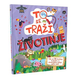 To se traži - Životinje - Slikovnica s prozorčićima 07406-1