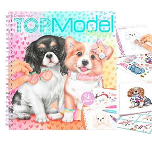 TOP Model Bojanka sa naljepnicama Create Your Doggy 633998