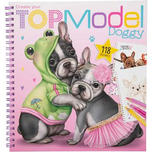 TOP Model Bojanka sa naljepnicama Doggy 445171