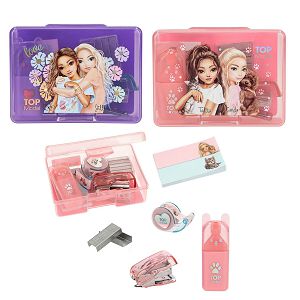 TOP MODEL PISAĆI SET marker+klamerica+spajalice+blokić+selotei