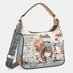 Torba fashion Anekke FUN&MUSIC SS22 M-30x29x12cm 34802-136