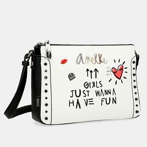 Torba fashion na rame Anekke FUN&MUSIC ENERGY SS22 M -28x20x9cm 34823-184