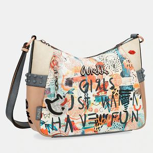 Torba fashion na rame Anekke FUN&MUSIC FANCY SS22 M - 28x24x10cm 34813-002