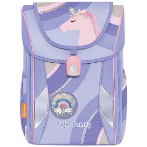 Torba prvoškolska anatomska Tiger Family Joy Delicate Unicorn