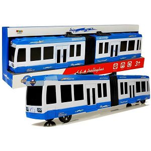 TRAMVAJ plastični, plavi 5778 Lean Toys 677179