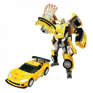 Transformer Roadbot Chevrolet Corvette CR6 1:18 Happy Well 501502