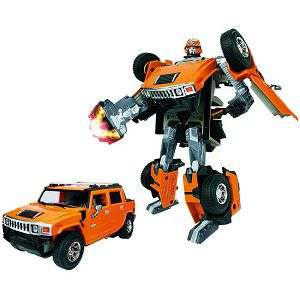 Transformer Roadbot Hummer H3 1:24 +5 Happy Well 530915