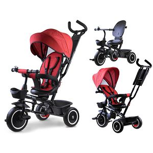 TRICIKL GURALICA Tiny Bike 3u1 crveni