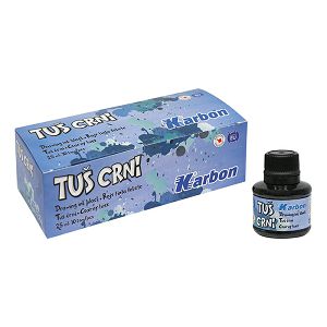 Tuš školski 25ml. crni KARBON 