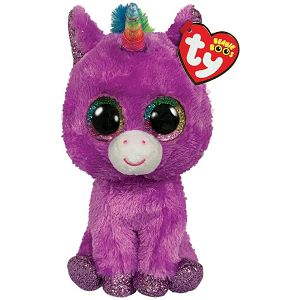 TY BEANIE BOOS ROSETTE 15cm ljubičasti jednorog 363285