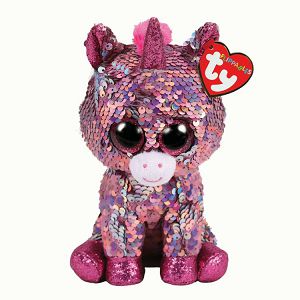 TY Beanie Boos sa šljokicama 15cm SPARKLE rozi jednorog 362660