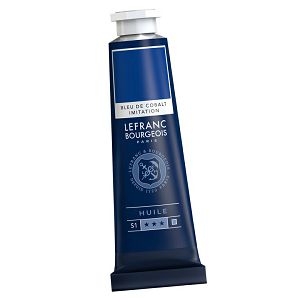 Uljana boja Lefranc Bourgeois fine 40ml kobalt plava (064)