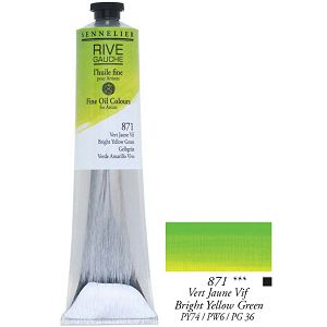 Uljana boja Sennelier Rive Gauche 200ml žutozelena (871)