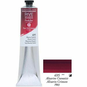 Uljana boja Sennelier Rive Gauche 40ml Alizarin Crimson (695)