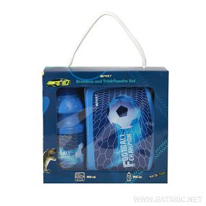 UŽINA SET SPIRIT kutija + boca za piće 600004  Football