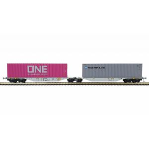 VAGON MEHANO Dupli s kontejnerom SGGMRSS 90 ONE+MAERSK LINE 40" profi 389614