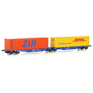 Vagon Mehano Sggmrss 90 45 DHL+40 ZIH CONT.CBR,profi 90663 T284