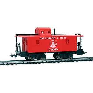 VAGON MEHANO Wagon Caboose B&O EU/BLACK W T076, profi