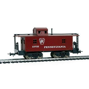 VAGON MEHANO Wagon Caboose PRR-EU/BLACK W T076, profi