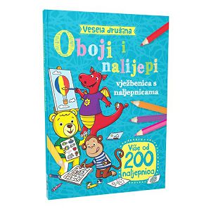 Vesela družina - Oboji i nalijepi 07271-0