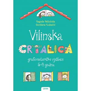 Vilinska crtalica Grafomotoričke vježbe za dijete 5-8god.,3izd.J.Miloloža/G.Lukačić NLJ