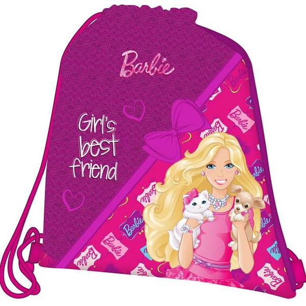 Vrećica za tjelesni barbie 17358 Target rozo/ljubičasta