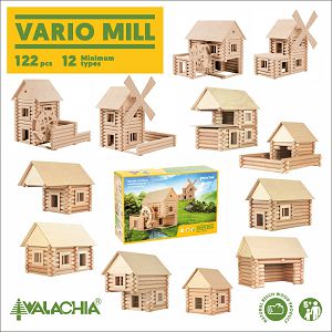 WALACHIA VARIO MLIN,drveni 122kom