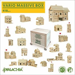 WALACHIA VARIO SET za građenje, drveni 418kom 430327