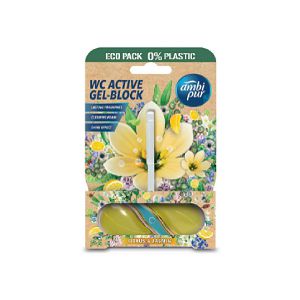 WC OSVJEŽIVAČ AMBI PUR Solid Rimblock Citrus&Jasmin za wc školjku,45gr 823971