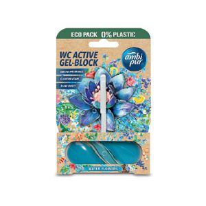 WC OSVJEŽIVAČ AMBI PUR Solid Rimblock Water Flowers za wc školjku,45gr 824008