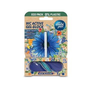 WC OSVJEŽIVAČ AMBI PUR Solid Rimblock Blue Blossom za wc školjku,45gr 833413