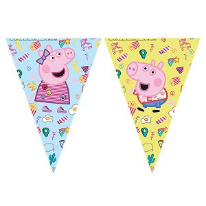 ZASTAVICE girlanda rođendanska PEPPA PIG 2.3m 911044