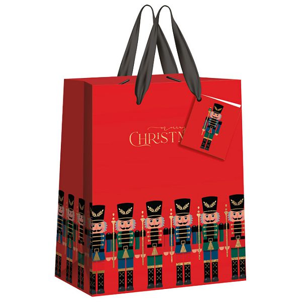 Vrećice ukrasne 18x23x10 cm novogodišnje Interdruk sort!!