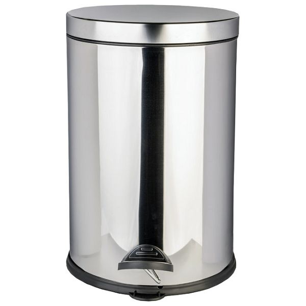 Koš za smeće s pedalom i poklop. Inox-20L