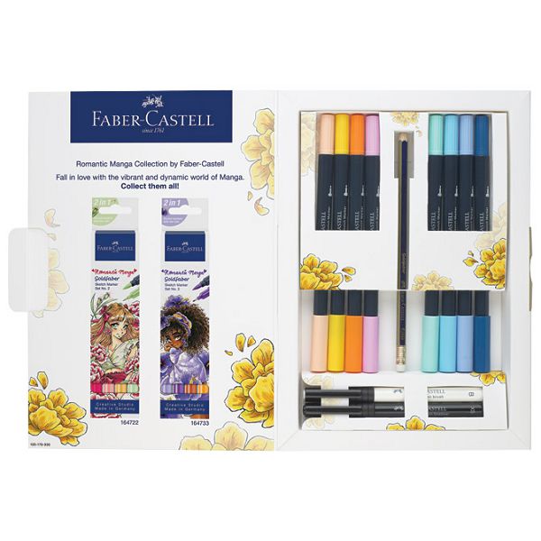 Set marker obostrani Sketch Romantic Manga Goldfaber Faber Castell 164701